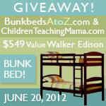 The Walker Edison Bunk Bed Giveaway Event [ENDED]