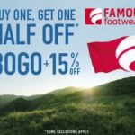 15% off + BOGO at Famous Footwear