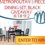 Metropolitan 5 Piece Dining Set Giveaway [ENDED]