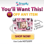 Coupon – $2 Off Any Product @ Snapily