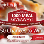 The 1,000 Meal Giveaway from Diet-to-Go