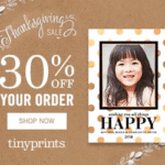 Tiny Prints Black Friday Sale – 30% Off PLUS an Extra 10% Off – 6 hours only! (EXPIRED)