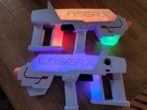 laser x long range blasters